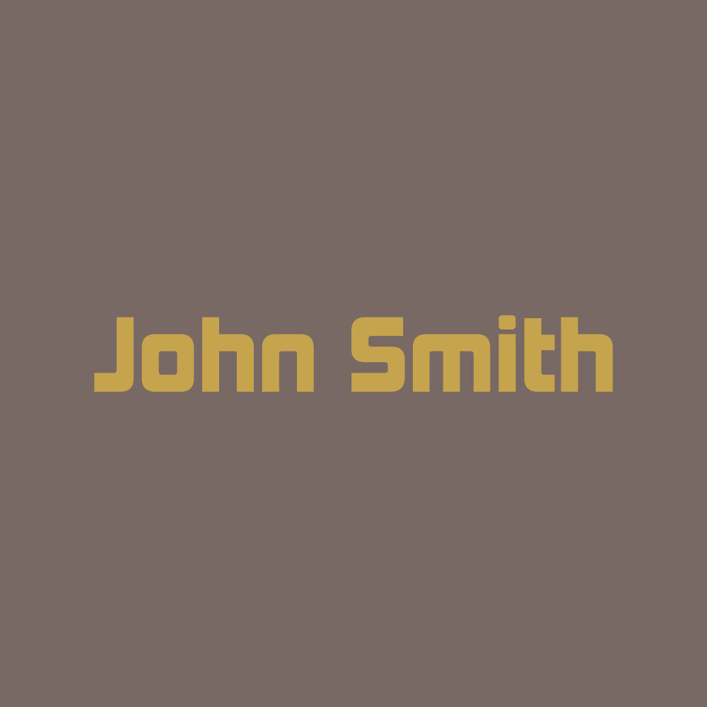 Brown realtor name text logo idea.