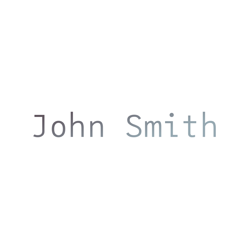 Sans serif name text logo image.